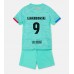 Tanie Strój piłkarski Barcelona Robert Lewandowski #9 Koszulka Trzeciej dla dziecięce 2023-24 Krótkie Rękawy (+ szorty)